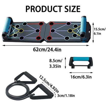 Folding Push-Up Board Support Muscle Exercise Multifunctional Table Portable Fitness Equipment Abdominal Enhancement Support