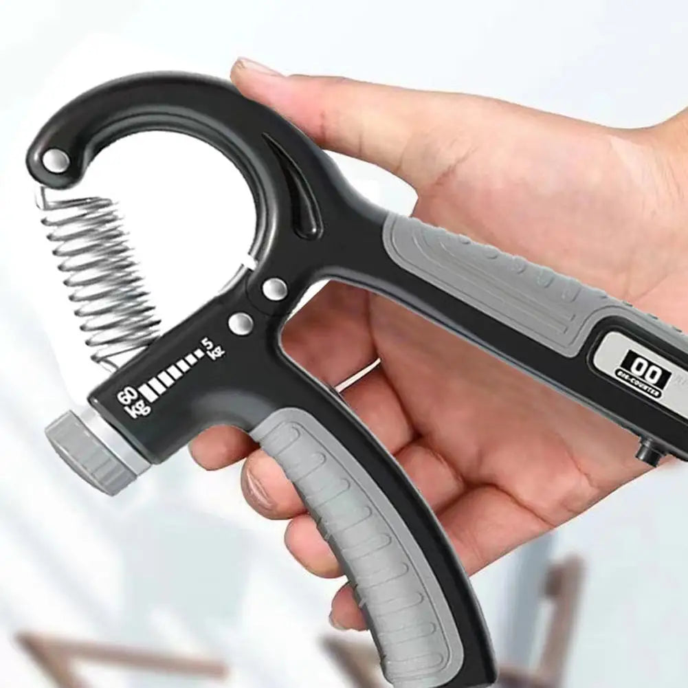 5-60Kg Adjustable Hand Grip Strengthener R-Type Power Exercise Heavy Gripper Fitness Muscle Training Strength Expander