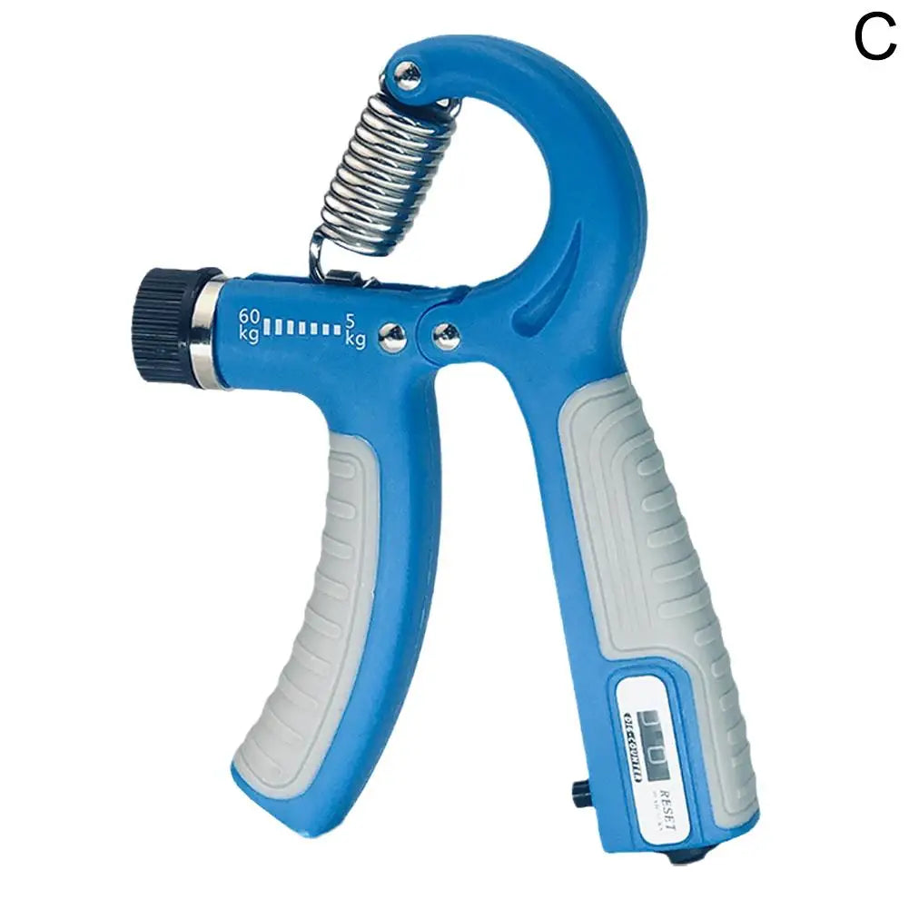 5-60Kg Adjustable Hand Grip Strengthener R-Type Power Exercise Heavy Gripper Fitness Muscle Training Strength Expander